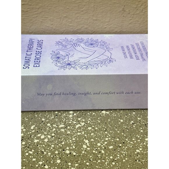 Somatic Therapy Exercise Cards 50pc – Breathwork, Tapping, Body Movement - Picture 4 of 5